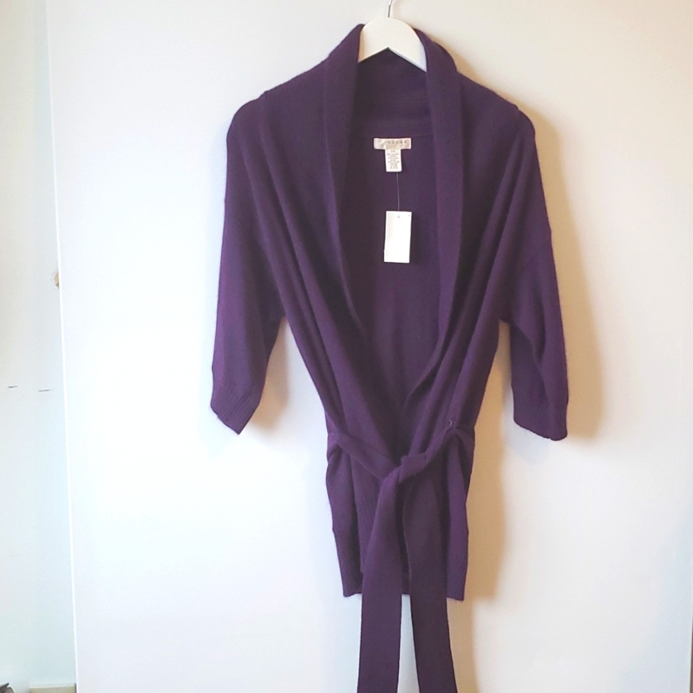 Kenar Belted Cardigan